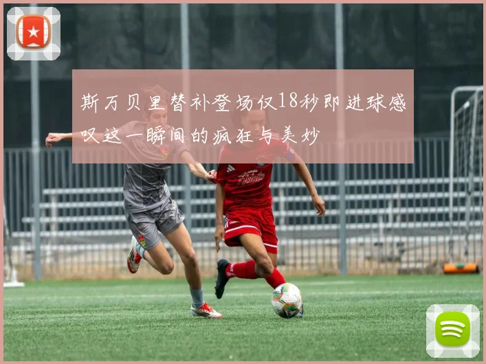 斯万贝里替补登场仅18秒即进球感叹这一瞬间的疯狂与美妙